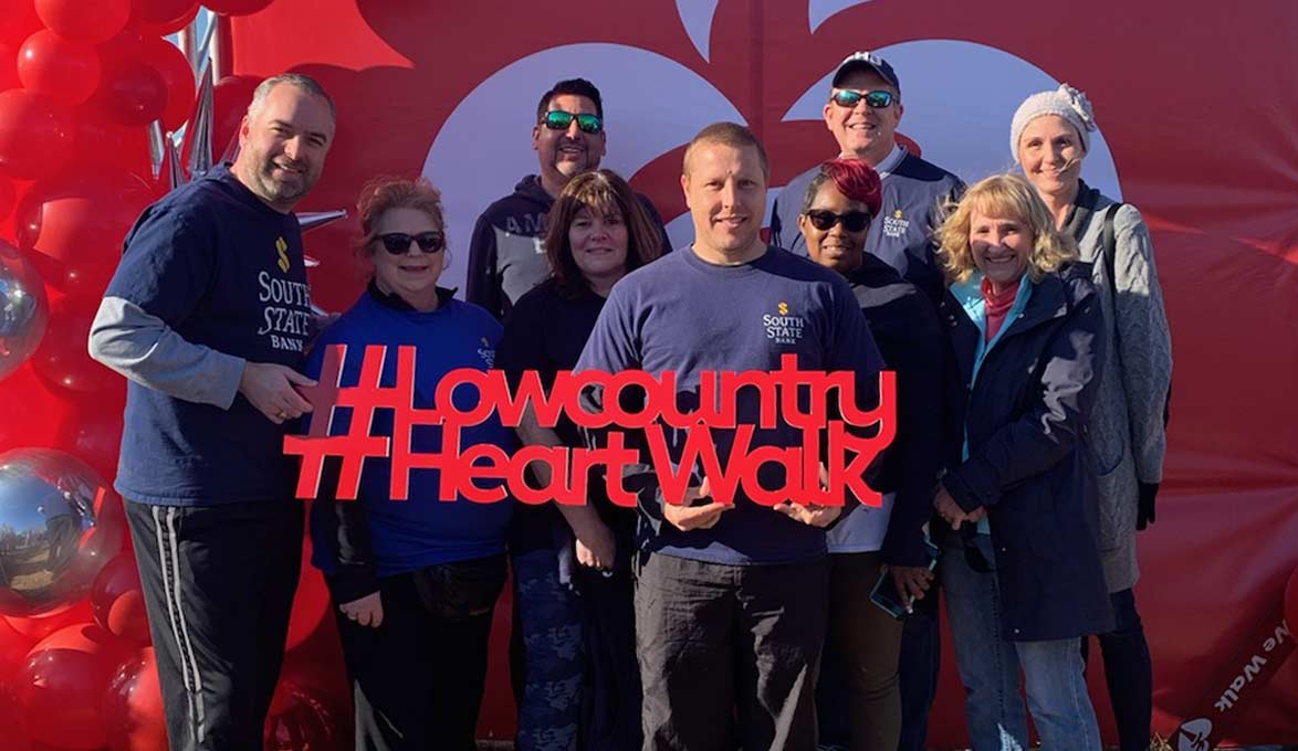 American Heart Association’s Lowcountry Heart Walk, Commercial Banker Nate Harrison